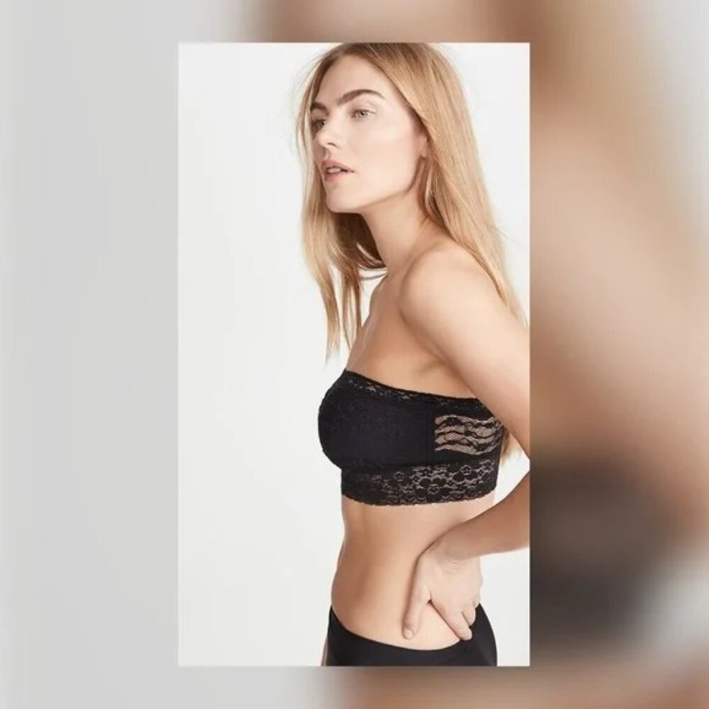 FREE PEOPLE INTIMATES Scalloped Lace Bandeau Bra